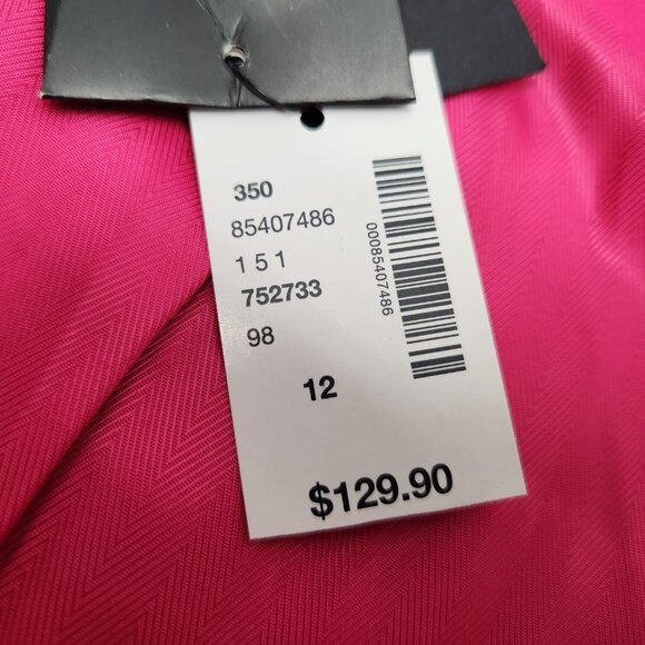 RW&Co Hot Pink Blazer – Women’s One Button Jacket NWT Size 12 - Picture 7 of 10